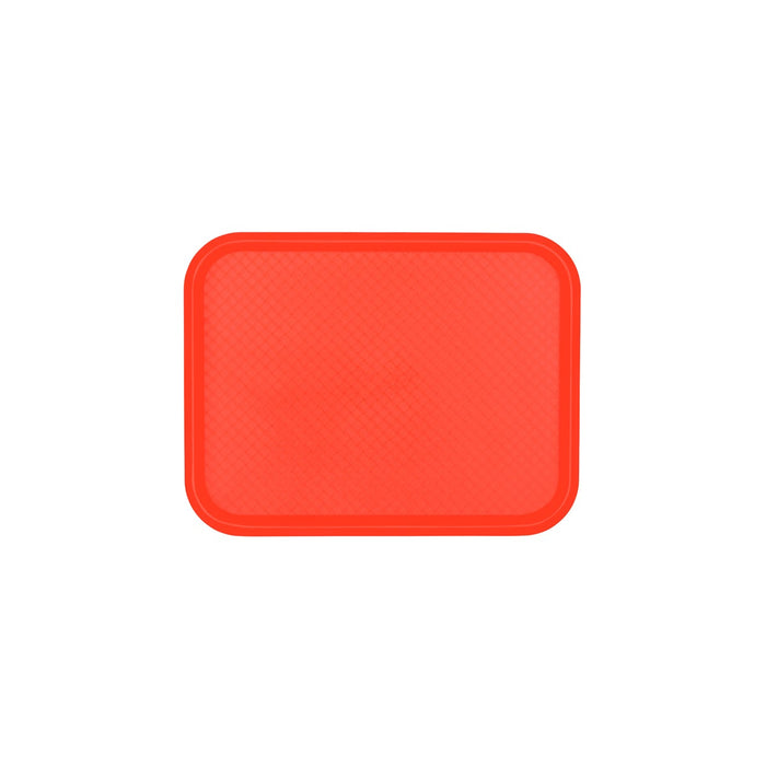 Chef Inox PLASTIC TRAY-275x350mm POLYPROP RED