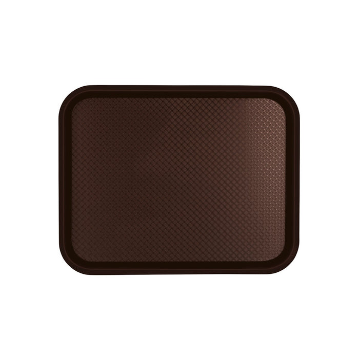Chef Inox PLASTIC TRAY-450x350x23mm POLYPROP BROWN