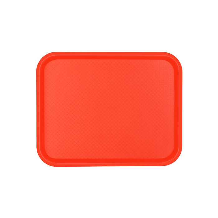 Chef Inox PLASTIC TRAY-450x350x23mm POLYPROP RED