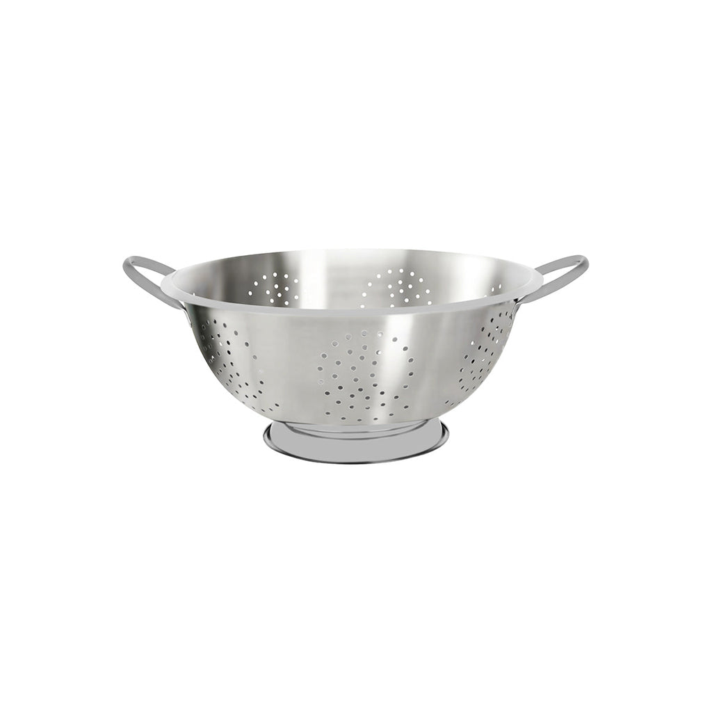 Chef Inox COLANDER-Stainless Steel 335x140mm 8.0lt 4mm HOLES WIRE HDL