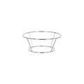 Chef Inox SEAFOOD PLATTER STAND-110mm
