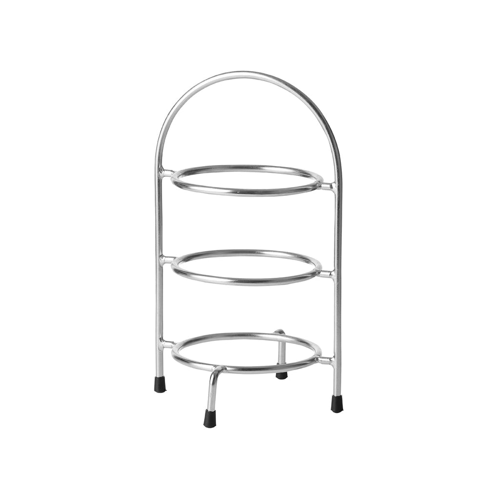 Chef Inox ROUND DISPLAY STAND 3-TIER,155dia,185w,350hmm