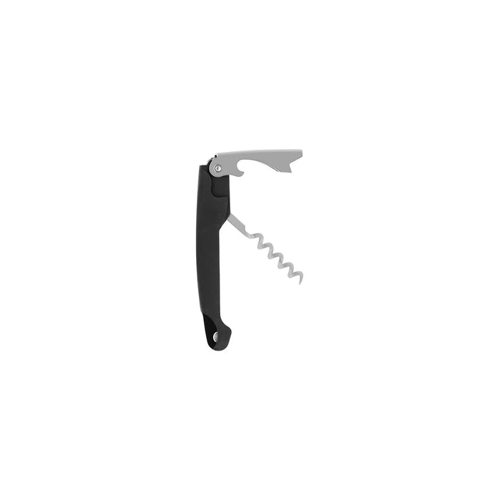 Ghidini WAITER'S FRIEND-BLACK "DOLPHIN" w/FOIL CUTTER