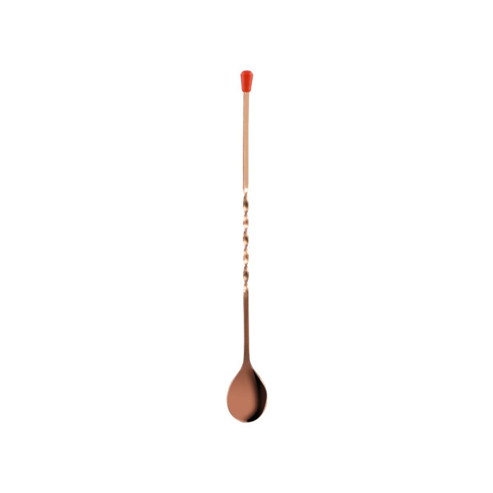 Chef Inox SPOON-BAR/MUDDLING SPOON COPPER PLATED 330mm