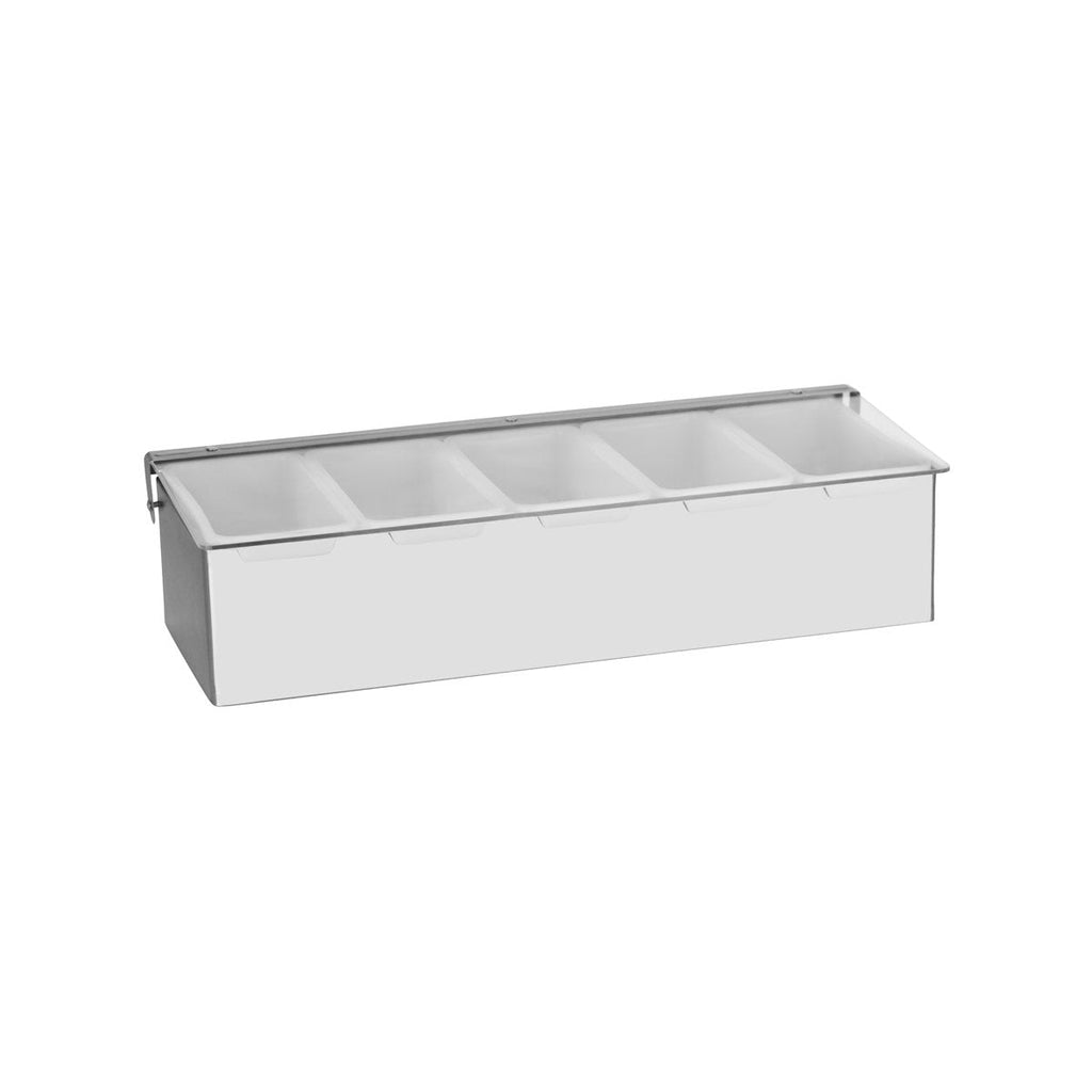 Chef Inox CONDIMENT DISPENSER-Stainless Steel 5-COMP