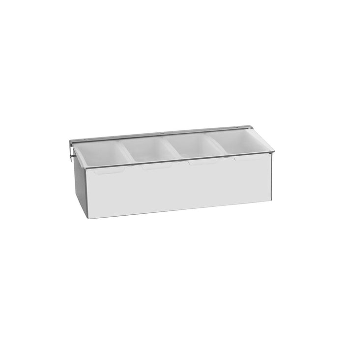 Chef Inox CONDIMENT DISPENSER-Stainless Steel 4-COMP