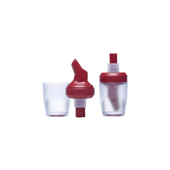 Tru-Pour ²COMBO MEASURE-30ml BURGUNDY (12/PACK) Pack