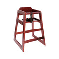 Chef Inox HIGH CHAIR - MAHOGANY