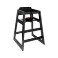 Chef Inox HIGH CHAIR - BLACK