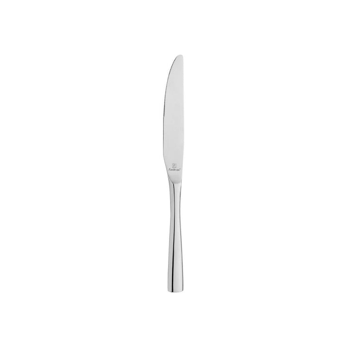 Fortessa  LUCCA DESSERT KNIFE-SOLID HANDLE MIRROR FINISH (Doz)