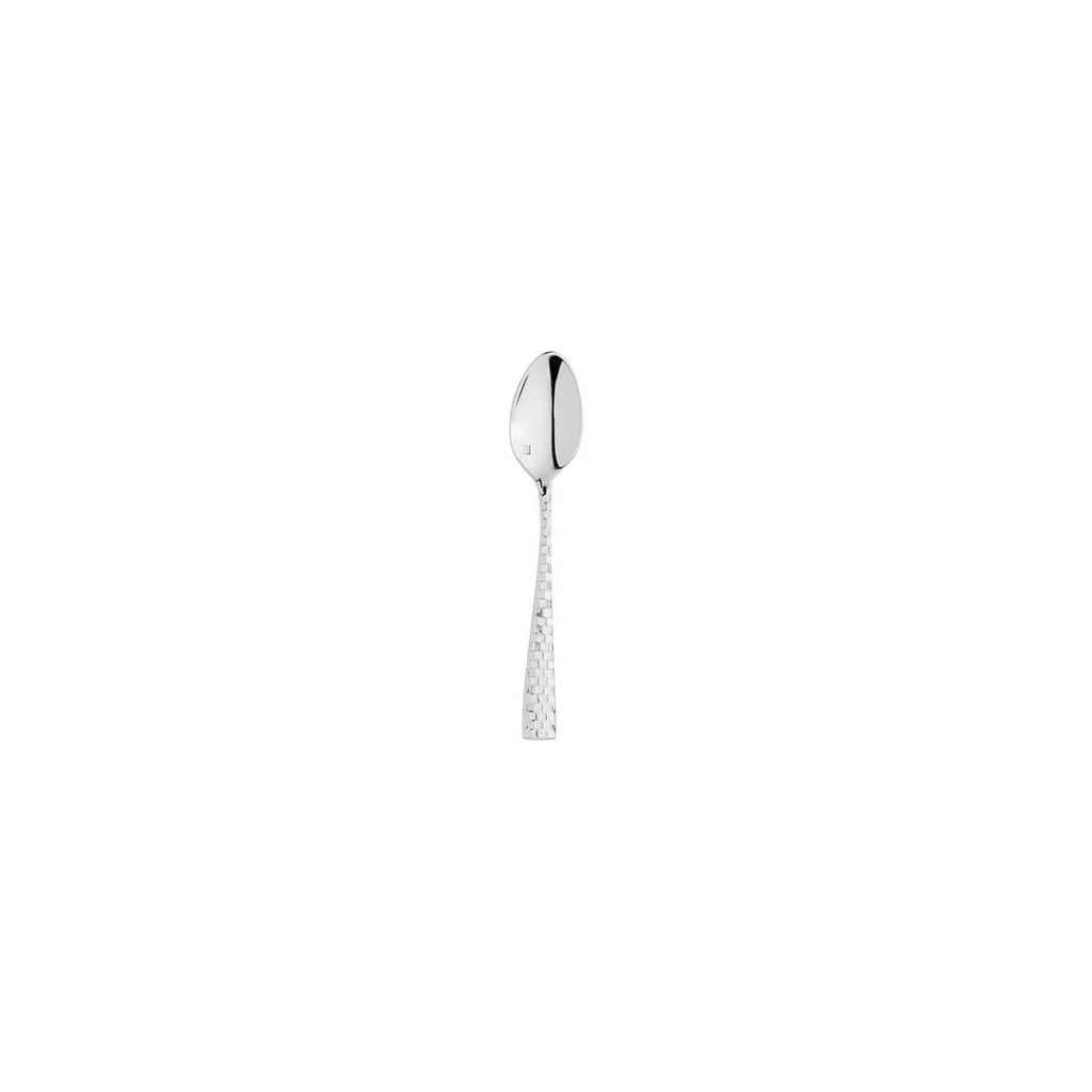 Fortessa  LUCCA FACETED COFFEE SPOON-18/10 MIRROR FINISH (Doz)