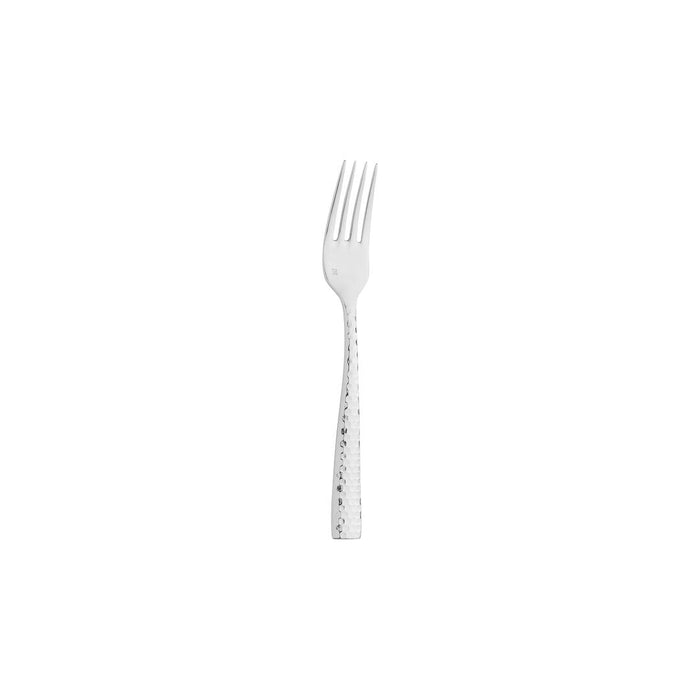 Fortessa  LUCCA FACETED DESSERT FORK-18/10 MIRROR FINISH (Doz)