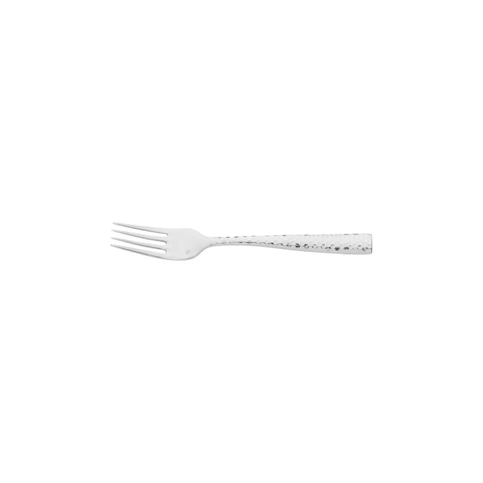 Fortessa  LUCCA FACETED DESSERT FORK-18/10 MIRROR FINISH (Doz)