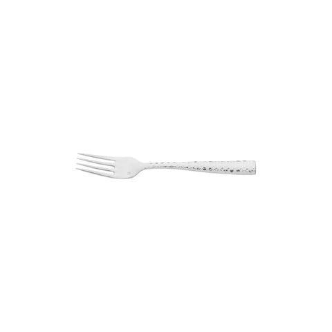 Fortessa  LUCCA FACETED DESSERT FORK-18/10 MIRROR FINISH (Doz)