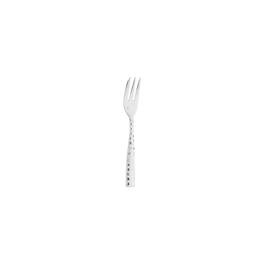 Fortessa  LUCCA FACETED CAKE FORK-18/10 MIRROR FINISH (Doz)