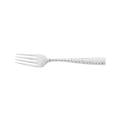 Fortessa  LUCCA FACETED SERVING FORK-18/10 MIRROR FINISH (Each)