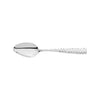 Fortessa  LUCCA FACETED SERVING SPOON-18/10 MIRROR FINISH (Each)