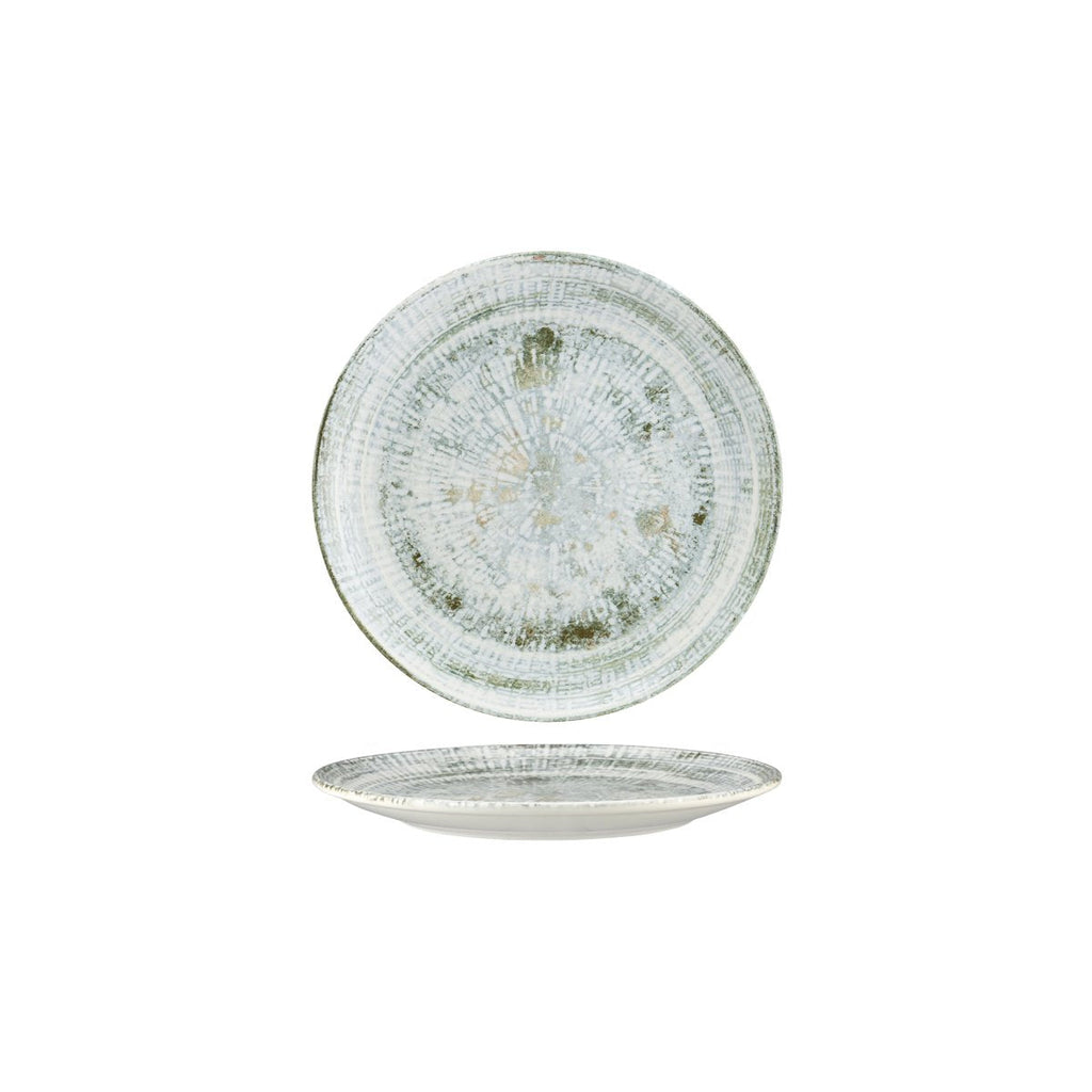 Bonna  ODETTE OLIVE ROUND PLATE COUPE 210mm (ODTOLGRM21DZ) (X6)