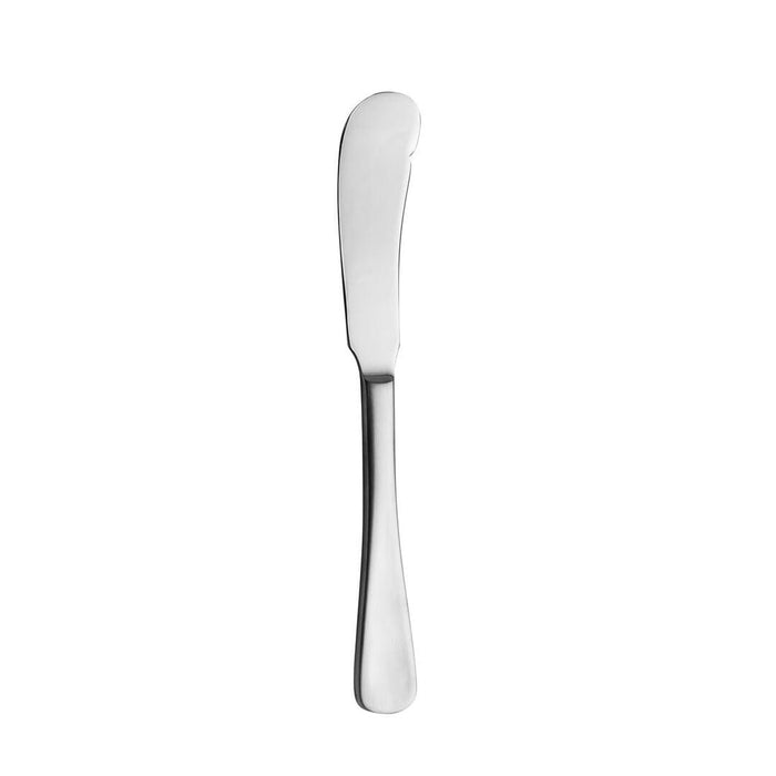Trenton  ROME BUTTER KNIFE-S/S  SOLID HANDLE SATIN HANDLES/MIRROR BLADE (Doz)