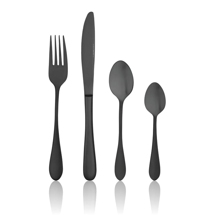 Tablekraft SOHO INK 16pc CUTLERY SET Set