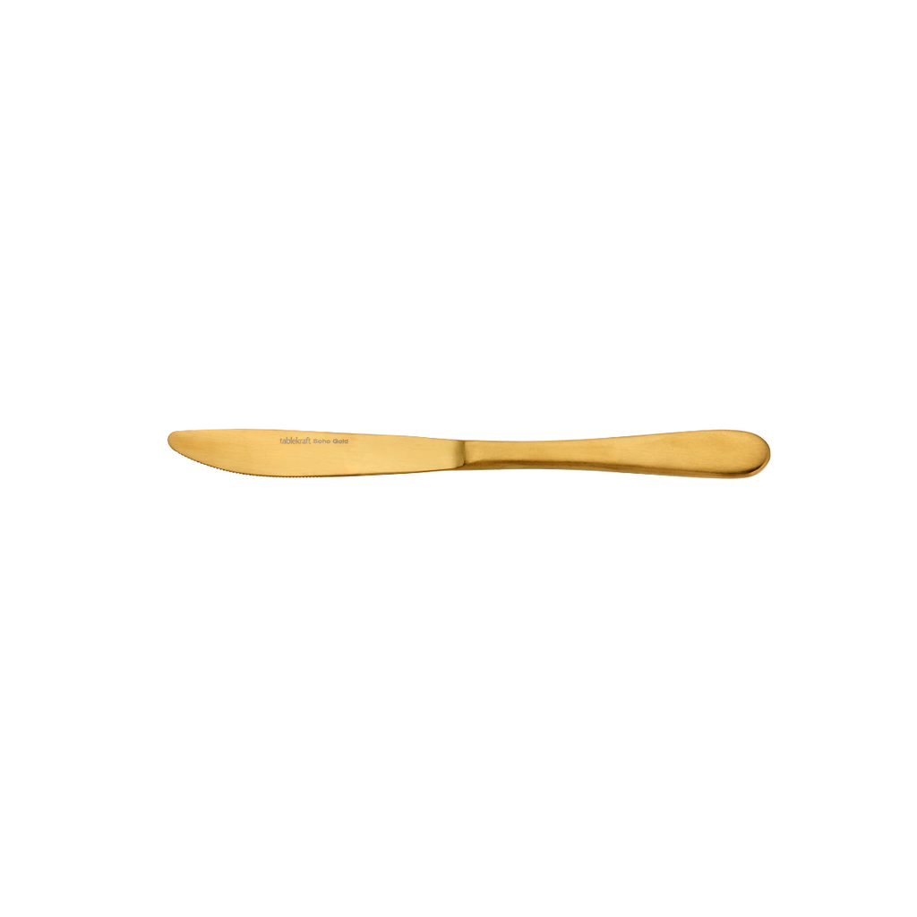Tablekraft SOHO GOLD DESSERT KNIFE Doz