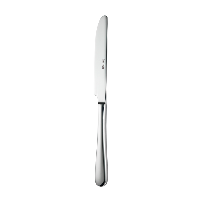 Trenton  CORTINA DESSERT KNIFE-SOLID HANDLE MIRROR FINISH (Doz)