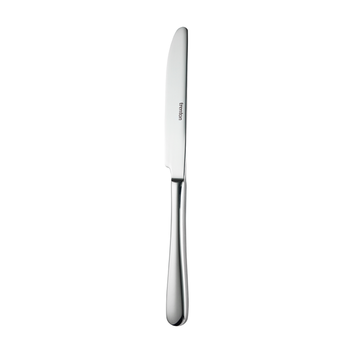 Trenton  CORTINA DESSERT KNIFE-SOLID HANDLE MIRROR FINISH (Doz)