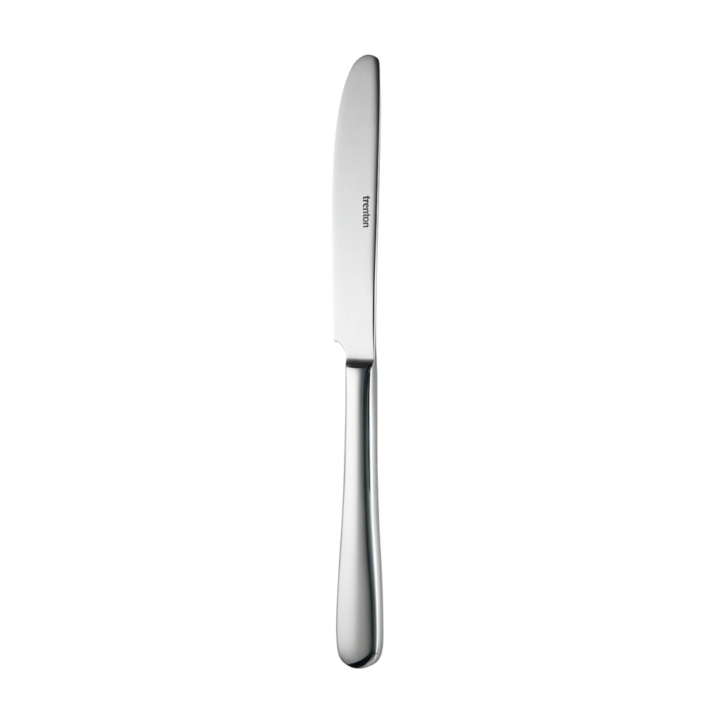 Trenton  CORTINA TABLE KNIFE-SOLID HANDLE MIRROR FINISH (Doz)