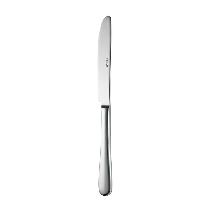Trenton  CORTINA TABLE KNIFE-SOLID HANDLE MIRROR FINISH (Doz)