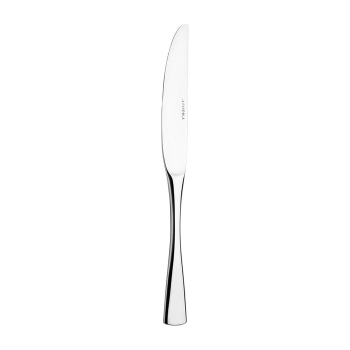 Athena  BERNILI TABLE KNIFE-SOLID HANDLE MIRROR FINISH (Doz)