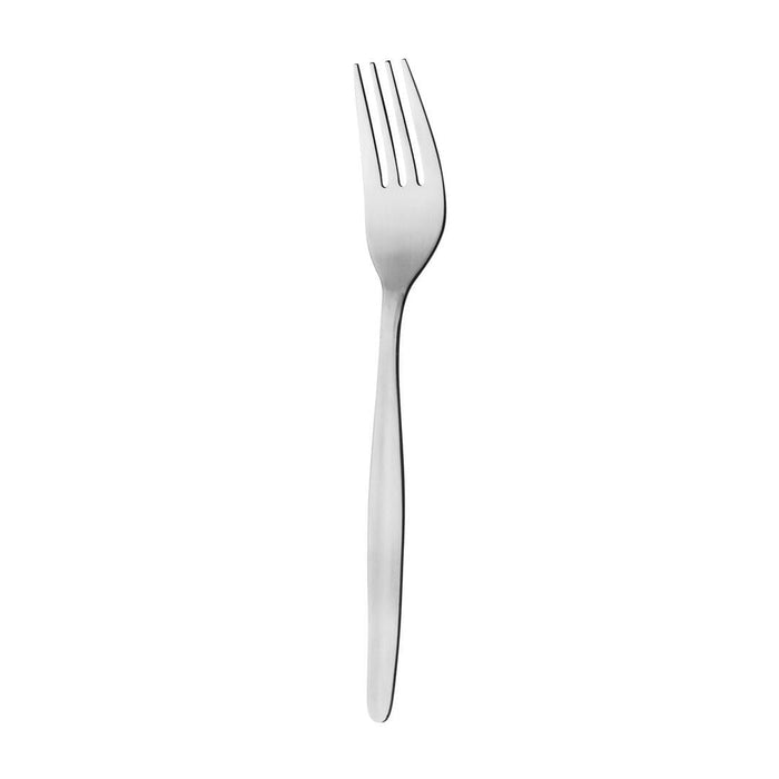 Trenton  MELBOURNE DESSERT FORK-S/S SATIN HANDLES/MIRROR HEAD (Doz)