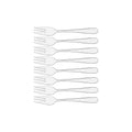 Tablekraft CAKE FORKS-8pc LUXOR Set