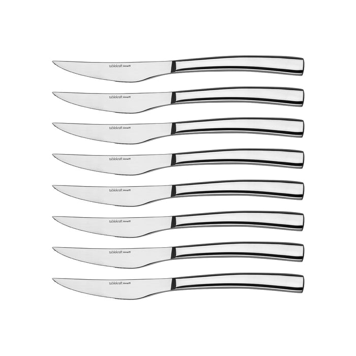 Tablekraft STEAK KNIVES-8pc AMALFI Set