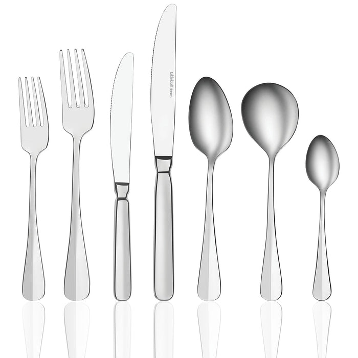 Tablekraft CUTLERY SET 56pc BOGART SOLID KNIVES Set