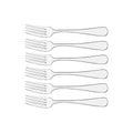 Tablekraft CAKE FORKS-8pc GABLE Set