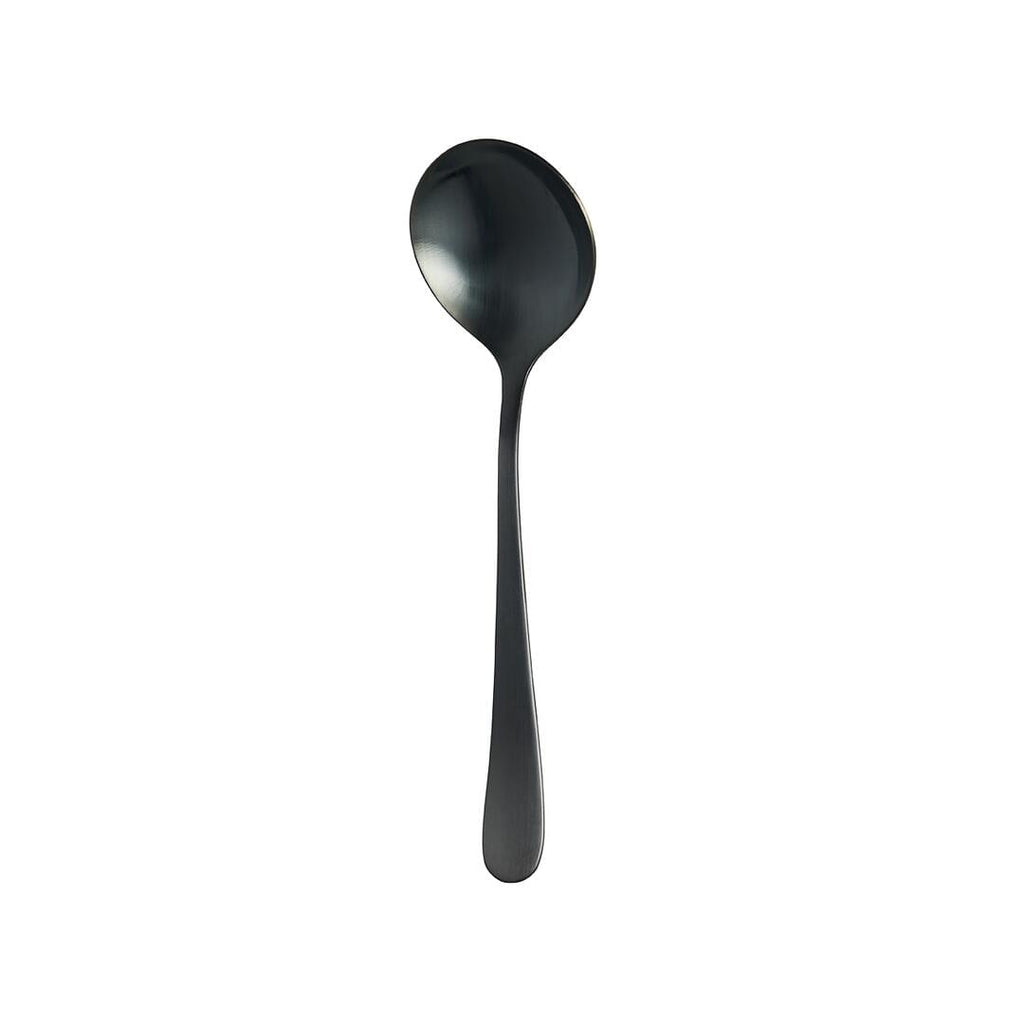 Amefa  AUSTIN SOUP SPOON-MATT BLACK  (Doz)