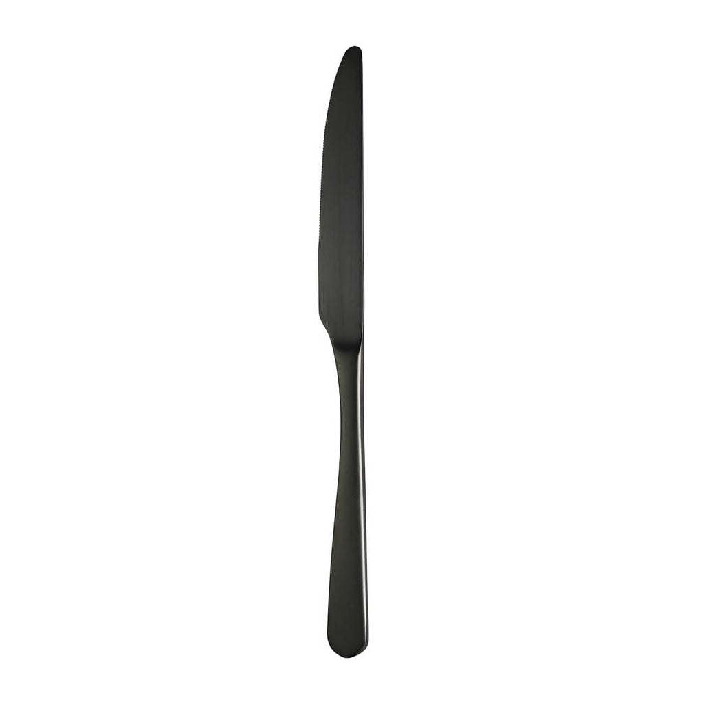 Amefa  AUSTIN TABLE KNIFE-MATT BLACK  (Doz)