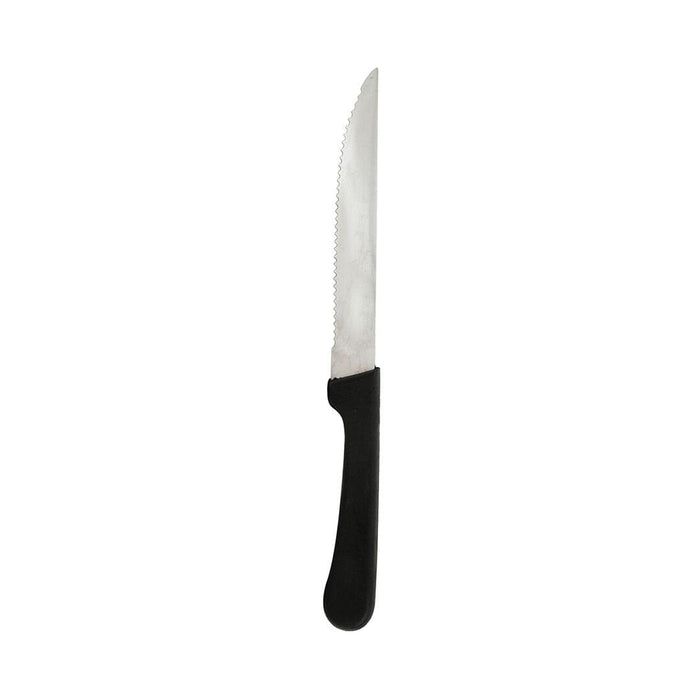 Trenton  STEAK KNIFE POINT TIP-BLACK HANDLE, 220mm  (Doz)