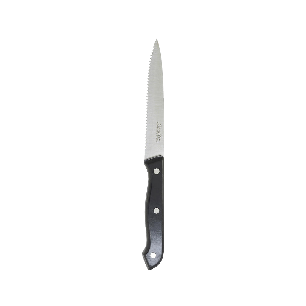 Cavalier  STEAK KNIFE-BLACK BAKELITE HDL, 125mm (201 2632)  (Doz)