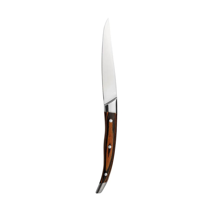 ATHENA LACROX-STEAK KNIFE POINT TIP-Pistache Handle (SET OF 6) Set