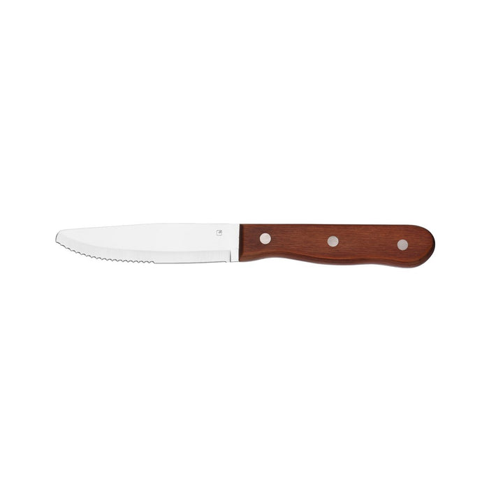 Tablekraft STEAK KNIFE JUMBO PAKKAWOOD - ROUND TIP