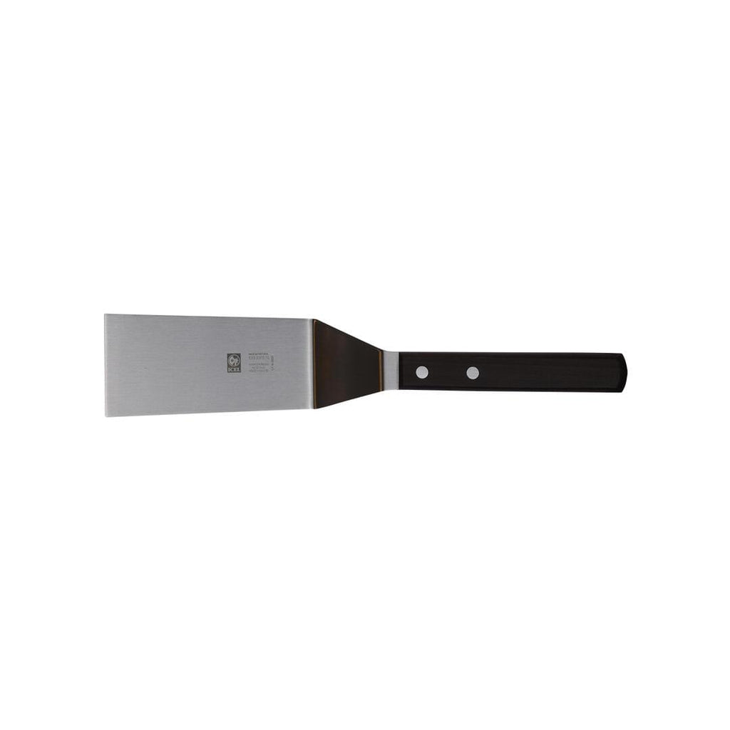 Icel GOURMET ACC. ANGLE STRAIGHT TIP SPATULA-100mm (IS8315.10)  (Each)