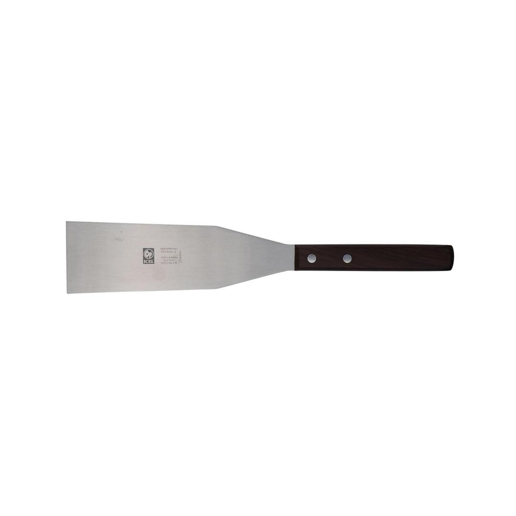 Icel GOURMET ACC. FLAT STRAIGHT TIP SPATULA-160mm (IS8316.16)  (Each)