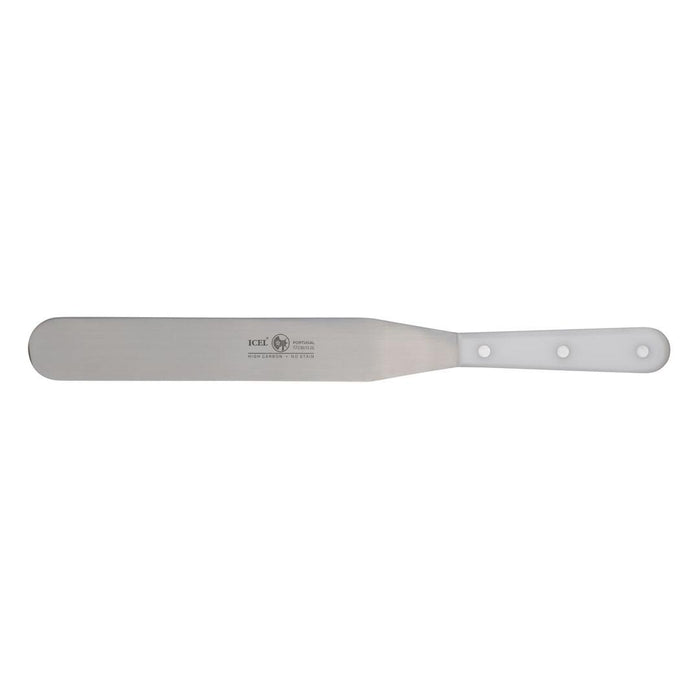 Icel GOURMET ACC. SPATULA-WHITE HANDLE, 260mm (IC8613.26)  (Each)