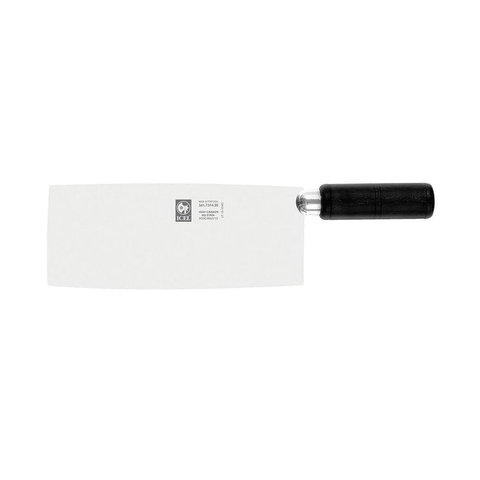 Icel  CHINESE CLEAVER-NO HOLE, 200mm/270gms (IP7314.20)  (Each)