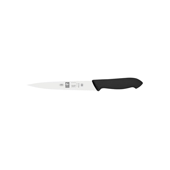 Icel HORECA PRIME FISH FILLETING KNIFE-BLACK, 160mm (HR08.16)  (Each)