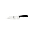 Icel HORECA PRIME SANTOKU KNIFE-BLACK, 180mm, -GRANTON EDGE (HR85.18)  (Each)