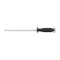 Arcos GENOVA SHARPENING STEEL-250mm BLACK HANDLE (Each)