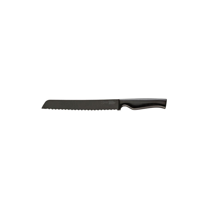 Ivo IVO-BREAD KNIFE SERRATED-205mm BLACK VIRTU