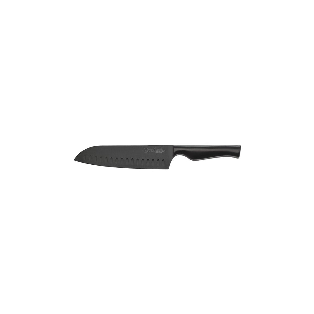 Ivo IVO-GRANTON SANTOKU KNIFE-180mm BLACK VIRTU